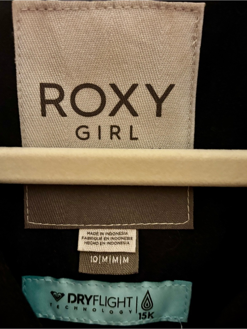 Roxy Girl DryFlight Ski/Snow Jacket – Girls Size 10 - Picture 7 of 7